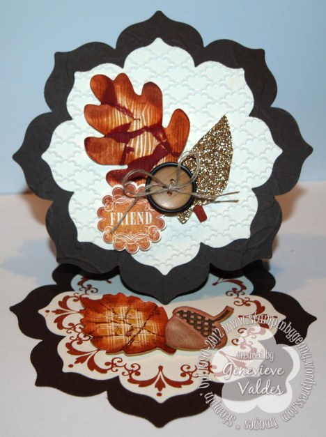 Stampin' Up! Autumn Accents Easel card