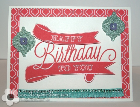 Stampin' Up! Another Great Year birthday card