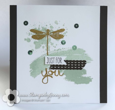Awesomely Artistic and a Work of Art Stampin up card